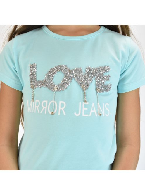 Mirror Silver Love gyermek póló