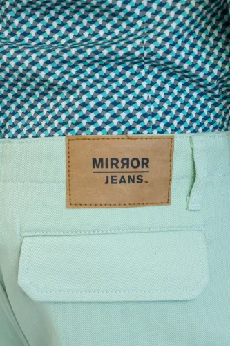 mirror denim+oldalzseb férfi kapri 