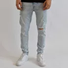 Mirror Carrot Szaggatott férfi farmernadrág