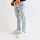 Mirror Carrot Szaggatott férfi farmernadrág