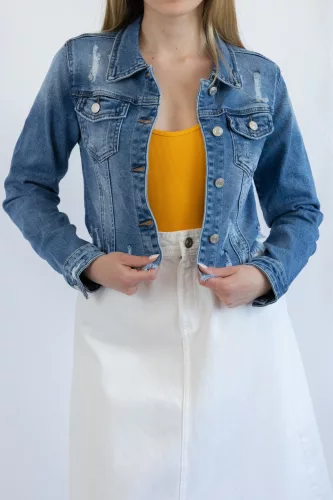 mirror denim - cropp női dzseki