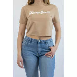 mirror jeans, cropp női póló