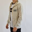 Mirror 0001 férfi kapucnis cipzáras felső