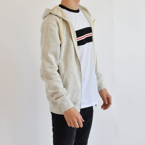 Mirror 0001 férfi kapucnis cipzáras felső