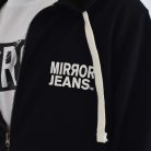 Mirror 0001 férfi kapucnis cipzáras felső