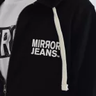 Mirror 0001 férfi kapucnis cipzáras felső