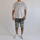 Mirror 5534B férfi farmer rövid nadrág