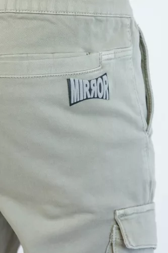 mirror - oldalzsebes férfi nadrág