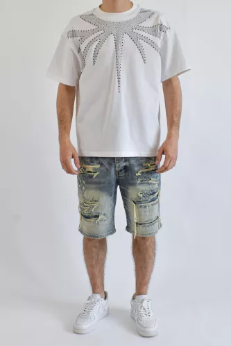 Mirror V3 1039 oversize férfi póló