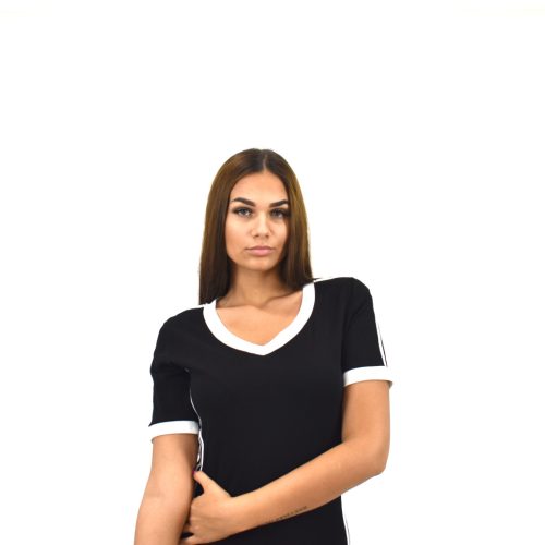 Mirror Csík Dekoros női maxi ruha 