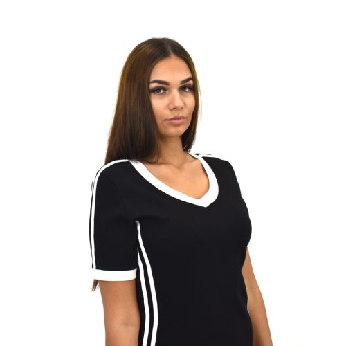 Mirror Csík Dekoros női maxi ruha 