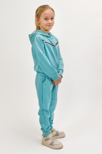 Mirror 218 ezüst dekoros gyermek melegítő szett