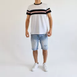 Mirror 8460B férfi farmer rövidnadrág