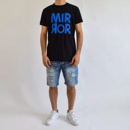 Mirror 8457B férfi farmer rövidnadrág