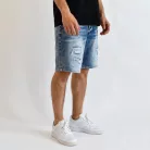 Mirror 8457B férfi farmer rövidnadrág