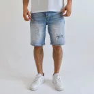 Mirror 8460B férfi farmer rövidnadrág