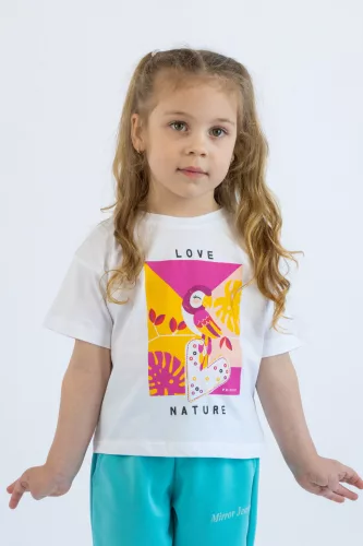mirror love nature gyermek póló