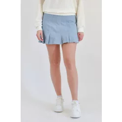 mirror fodros mini női szoknya